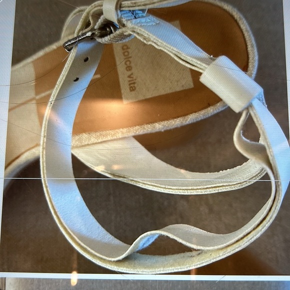 Dolce Vita Hazel Iridescent Block Heel Sandals - Picture 7 of 7